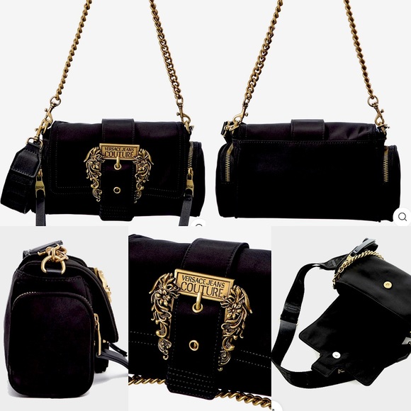 VERSACE Jeans Couture buckle shoulder/crossbody bag - Picture 3 of 3